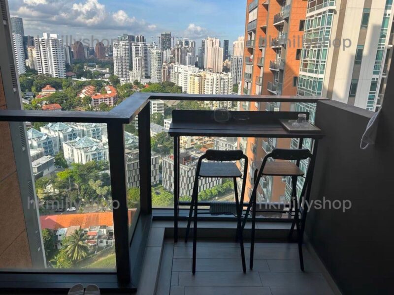 A&0787陽台吧枱高腳椅酒吧椅子休閒吧台戶外桌子 - Image 2