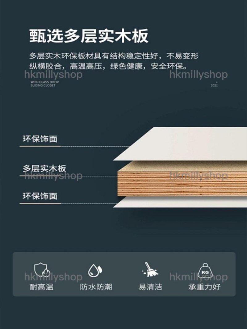 A&0790實木鞋櫃 大容量收納櫃 簡約設計隔斷櫃 入門儲物櫃 - Image 4