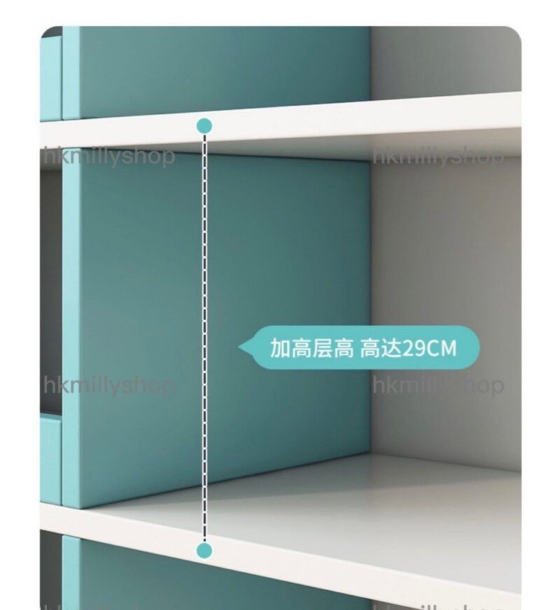 A&0794書櫃 書架 兒童收納櫃 落地置物架 自由組合櫃 玩具櫃 家用書本收納櫃 - Image 3