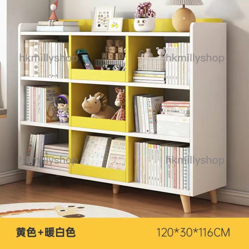 A&0794書櫃 書架 兒童收納櫃 落地置物架 自由組合櫃 玩具櫃 家用書本收納櫃 - Image 6