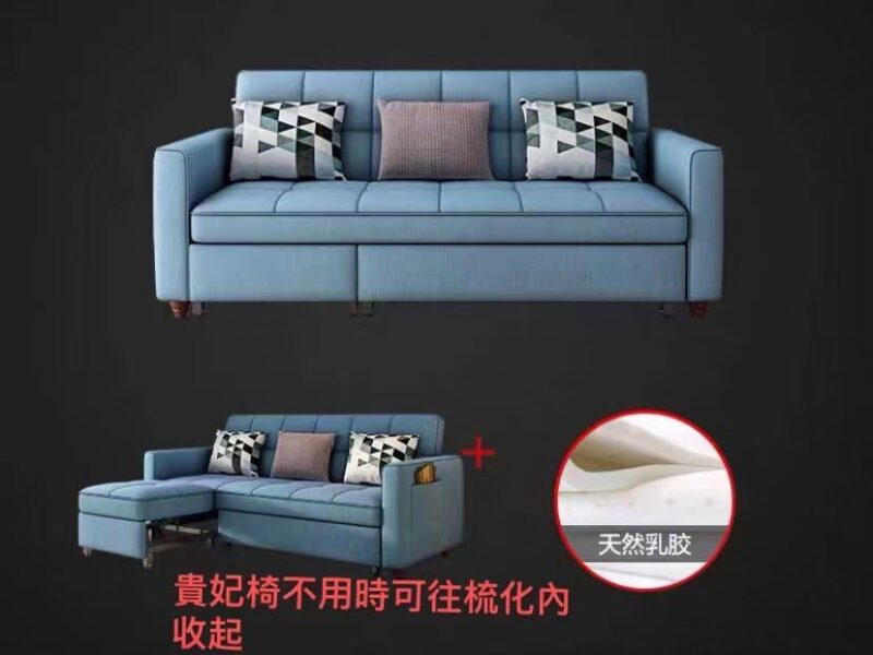 A&0823沙發床 梳化床 多功能儲物床 可折疊 單人雙人推拉床 - Image 6
