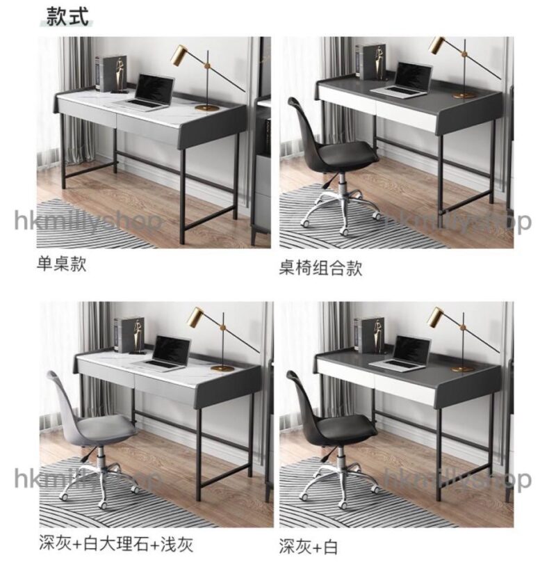 A&1018書枱 辦公枱 寫字台 學習枱 電腦桌 電腦枱 台式桌子 書桌 辦公桌 - Image 5