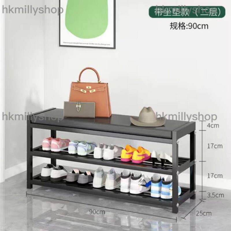 A&1059簡易鞋架鞋櫃換鞋凳入門凳子門口收納架 - Image 8