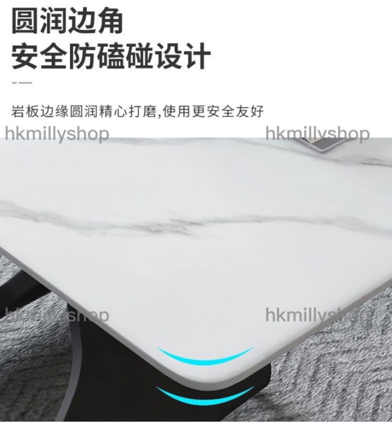 A&1063岩板升降餐枱 餐桌 升降茶几 多功能茶几秒變餐枱 - Image 6