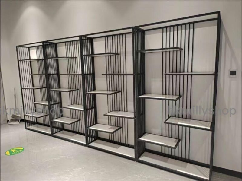 A&1103展示架 置物架 陳列架 陳列櫃 樣品展示櫃 貨架 隔斷櫃 玄關櫃 多層收納架 落地置物架 產品展示櫃 - Image 7