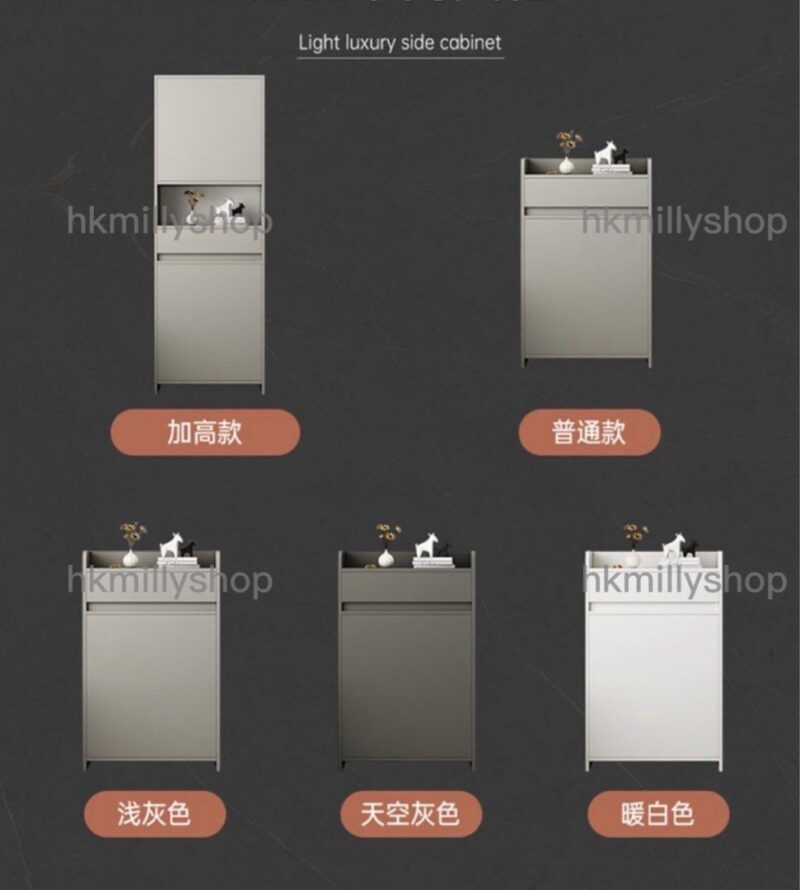 A&1234鞋櫃 高身鞋櫃 矮身鞋櫃 大容量鞋架 收納架 收納櫃 入門櫃 門廳櫃 窄身櫃 - Image 4