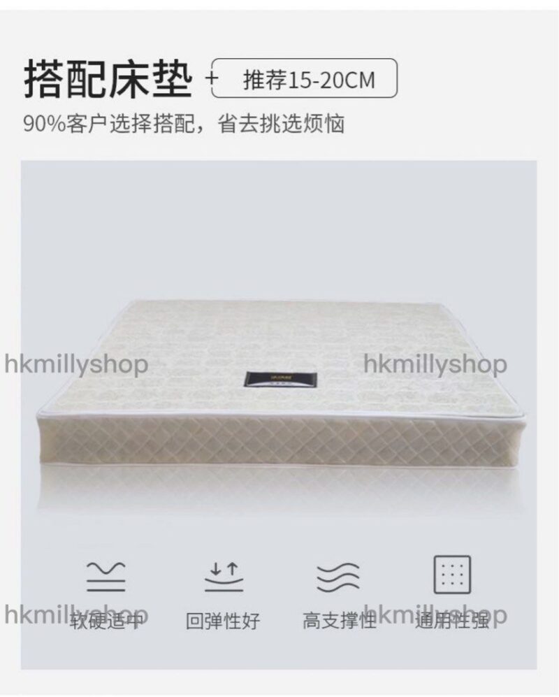 A&1240油壓床 氣壓床 儲物床 床架 抽屜床 櫃桶床 高箱床 雙人床 - Image 8