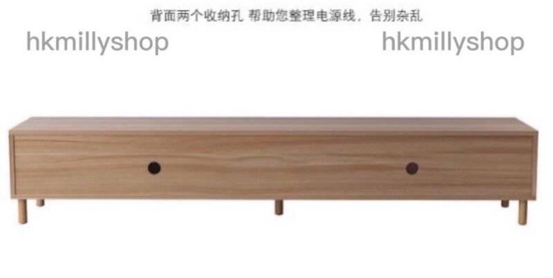 A&1250電視櫃 茶几組合櫃 趟門電視櫃 客廳落地櫃儲物櫃 - Image 8