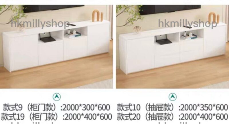 A&1261高身電視櫃 客廳落地櫃 TV櫃 電視機櫃 收納櫃 儲物櫃 高櫃 邊櫃組合櫃 - Image 9
