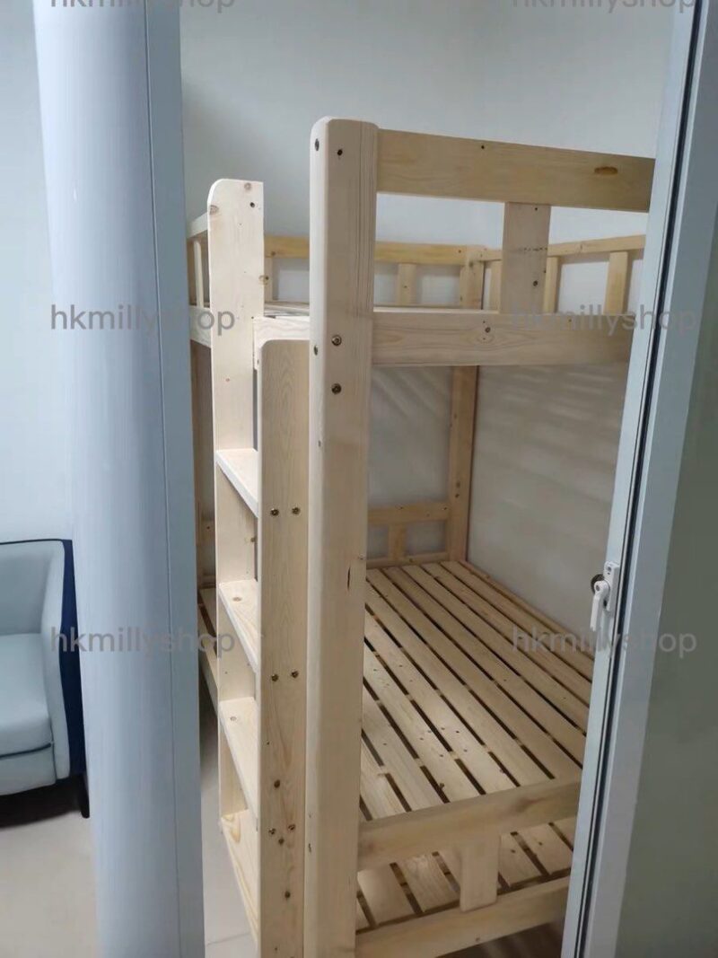 A&1272可定制尺寸上下床實木松木雙層床兒童床單人床雙人床上下格床 - Image 7