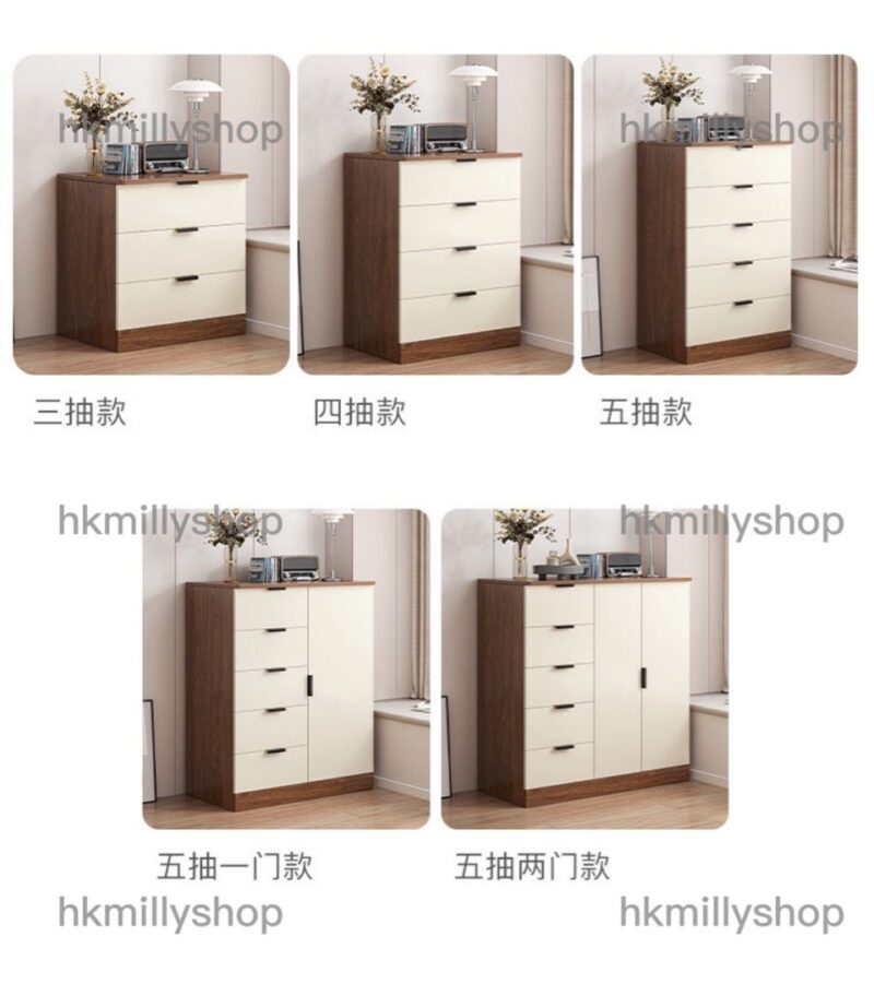 A&1297抽屜櫃 床頭櫃 櫃桶 儲物櫃 文件櫃 斗櫃 角櫃 置物櫃 五斗櫃 - Image 9