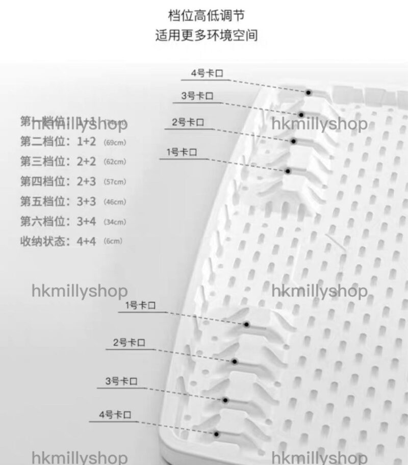 A&1305升降小桌子 折疊枱 床邊桌子 餐桌 咖啡桌 茶几 多用途書桌 寫字檯 學習桌 - Image 7