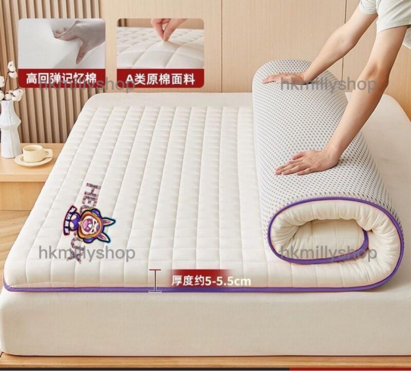 A&1353記憶棉床墊 薄款床褥 榻榻米床褥 可定制尺寸 簡易款軟墊可折疊收納 - Image 7
