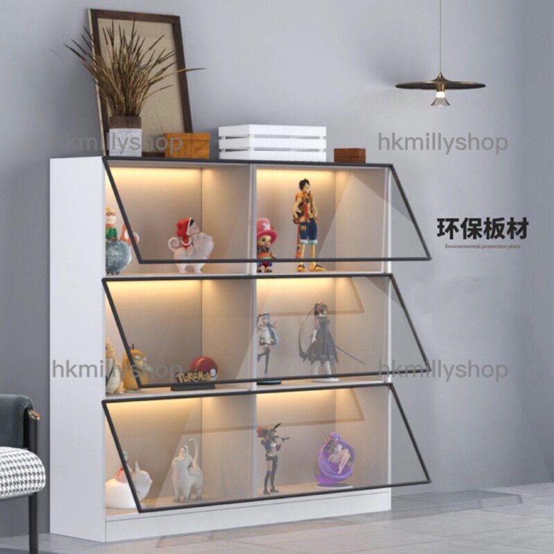 A&1384樂高櫃展示櫃玻璃櫃油壓櫃手辦櫃收納櫃玩具櫃模型櫃 - Image 5