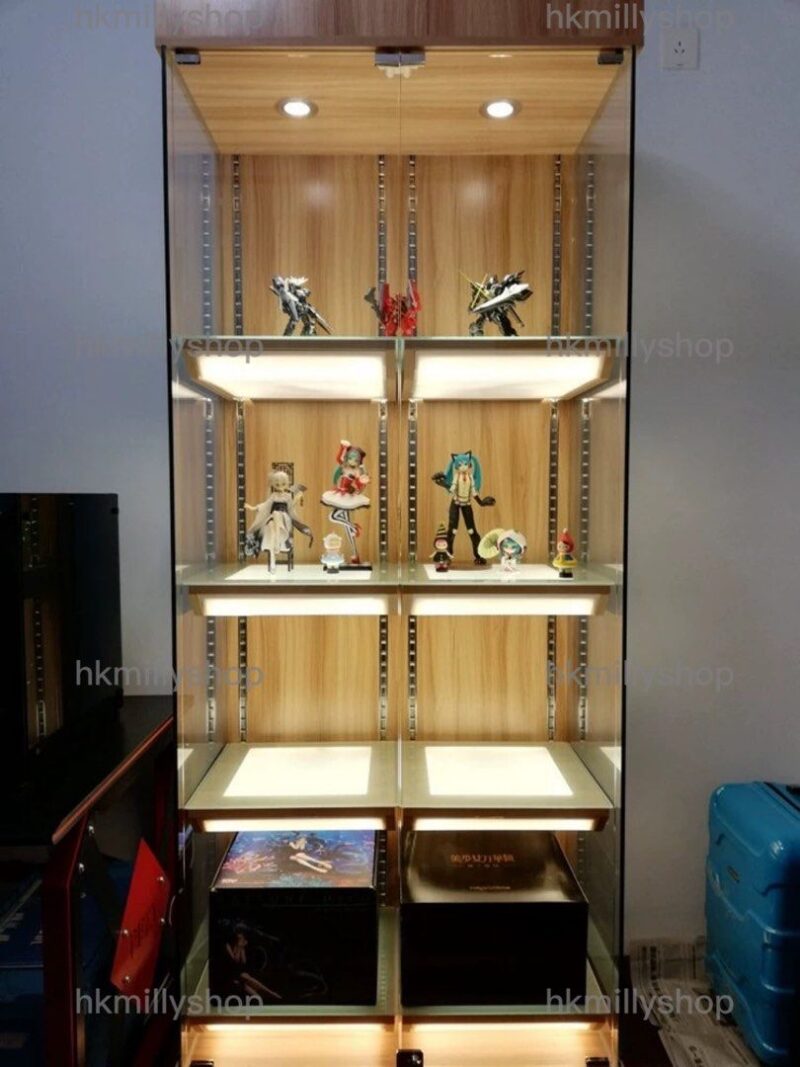 A&1389手辦櫃可定制尺寸展示櫃