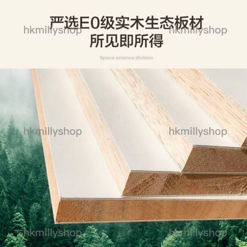 A&1406實木生態板餐邊櫃 鞋櫃 可訂製尺寸 隔斷櫃 玄關櫃 酒櫃 儲物櫃 茶水櫃 入門櫃 頂天立地收納櫃 高身櫃 全新包送貨 - Image 6