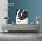 A&1415電視櫃 落地櫃 電視機櫃茶几櫃 咖啡櫃組合櫃 客廳收納櫃