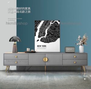 A&1415電視櫃 落地櫃 電視機櫃茶几櫃 咖啡櫃組合櫃 客廳收納櫃
