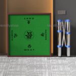 A&1437便捷式摺疊麻雀枱 麻將桌 手搓麻雀桌 棋牌桌 家用方便收納