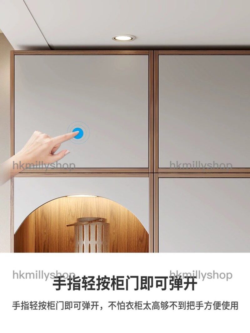 A&1443衣櫃書枱化妝桌一體櫃 轉角收納櫃 L型大衣櫃 - Image 4