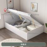 A&1514可訂造尺寸油壓床 儲物床 單人床 雙人床 三呎床 四呎床 五尺床 收納床架 氣壓床 液壓床