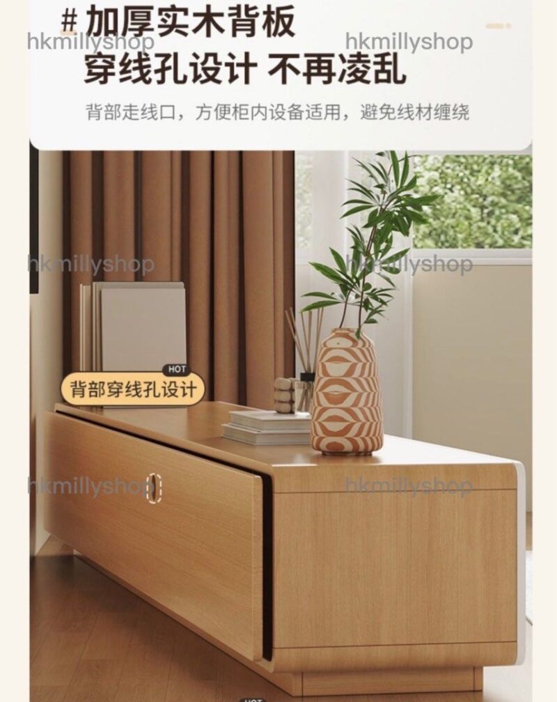 A&1515電視櫃茶邊櫃几組合 雲石檯面 客廳儲物櫃 落地櫃 TV櫃 電視機櫃 - Image 5