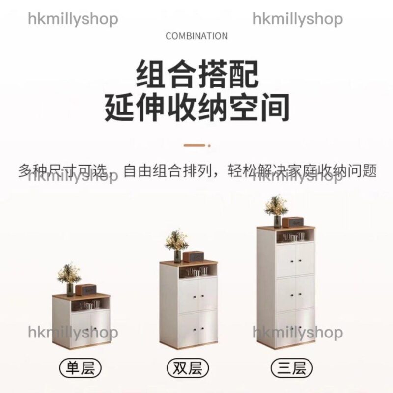A&1530書櫃 儲物櫃 收納櫃 置物櫃 雜物櫃 多層收納櫃 邊櫃 組合櫃 - Image 8