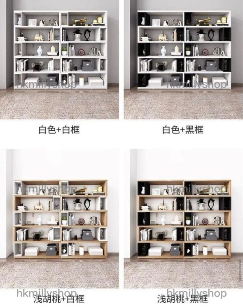 A&1544可訂造尺寸展示架 書架 書櫃 儲物櫃 置物櫃 置物架 多層收納架 隔斷櫃 屏風櫃 文件櫃 展示櫃 書櫥 儲物架 - Image 8