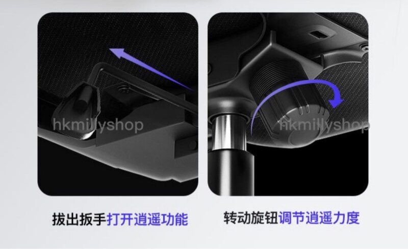 A&1560電腦椅 辦公椅 躺椅 轉椅 升降椅 遊戲椅 電競椅 座椅 電腦凳 人體工學椅 - Image 5