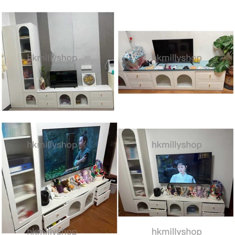 A&1642品牌實木生態板電視櫃組合 - Image 6