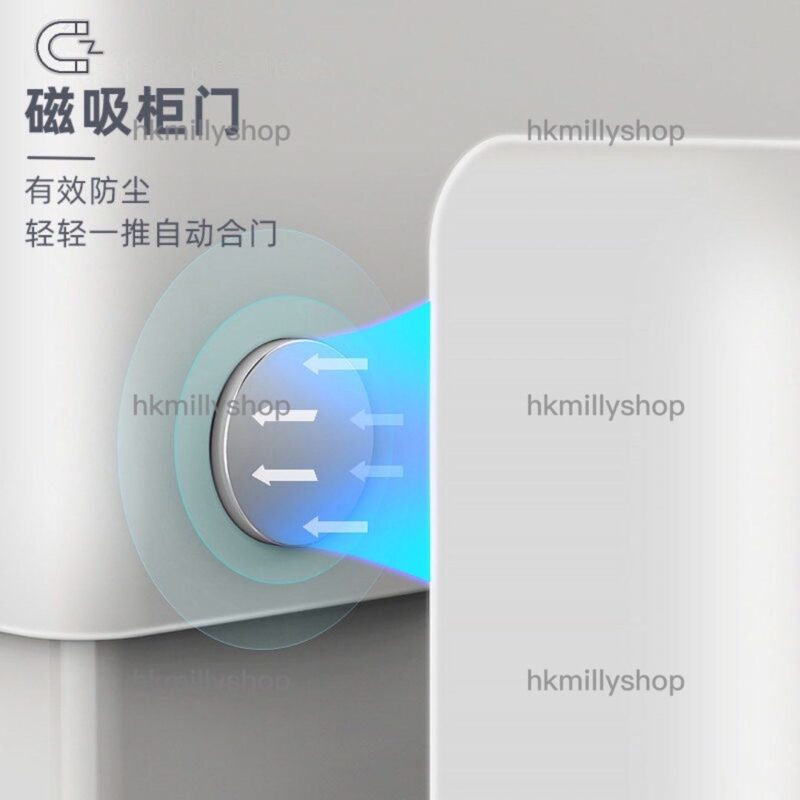 A&1651免安裝折疊衣櫃 掛衣架 衣帽櫃 房間收納櫃簡易款 環保PP材質 - Image 4