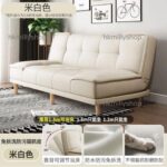 A&1659貓抓佈沙發床 懶人梳化床 可折疊沙發床 多顏色選擇