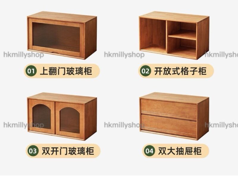 A&1726實木自由組合櫃 隨意拼接櫃子 疊放櫃 DIY櫃子 電視櫃 儲物櫃 - Image 7