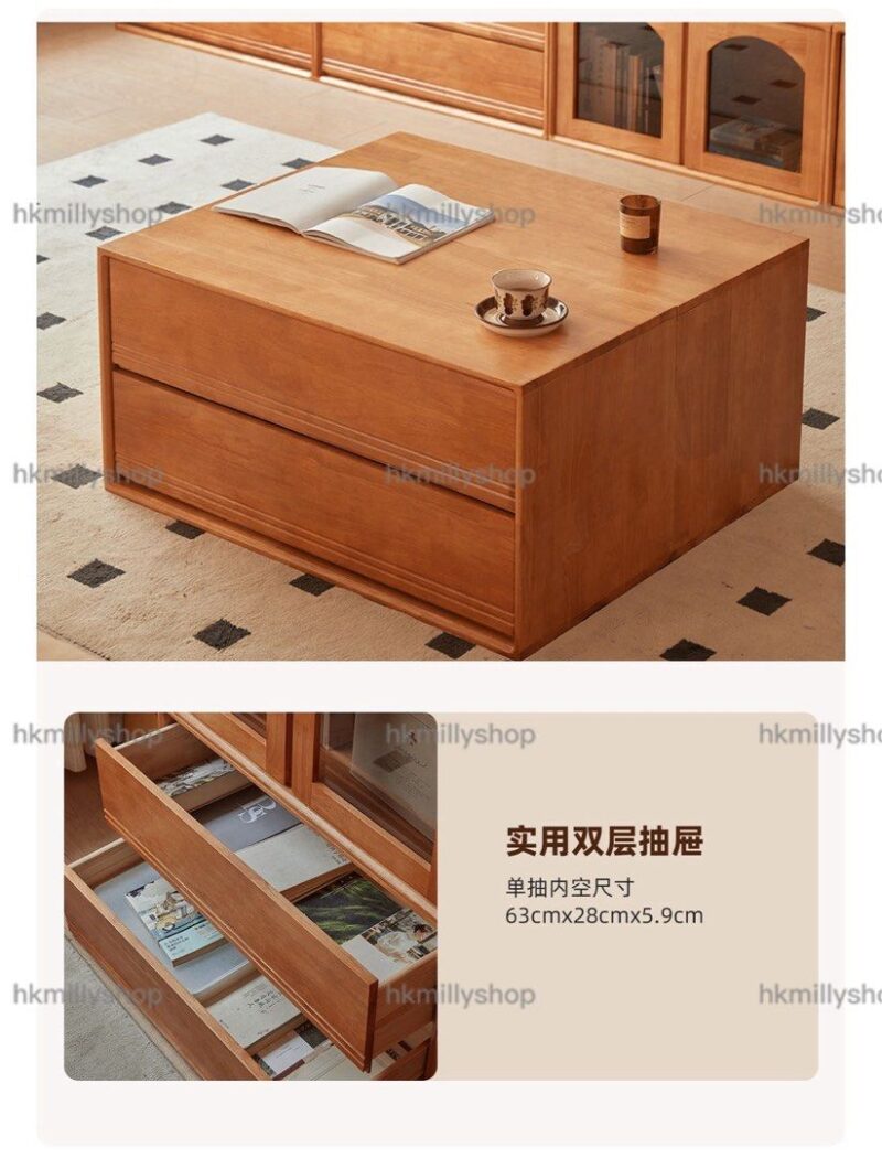 A&1726實木自由組合櫃 隨意拼接櫃子 疊放櫃 DIY櫃子 電視櫃 儲物櫃 - Image 10