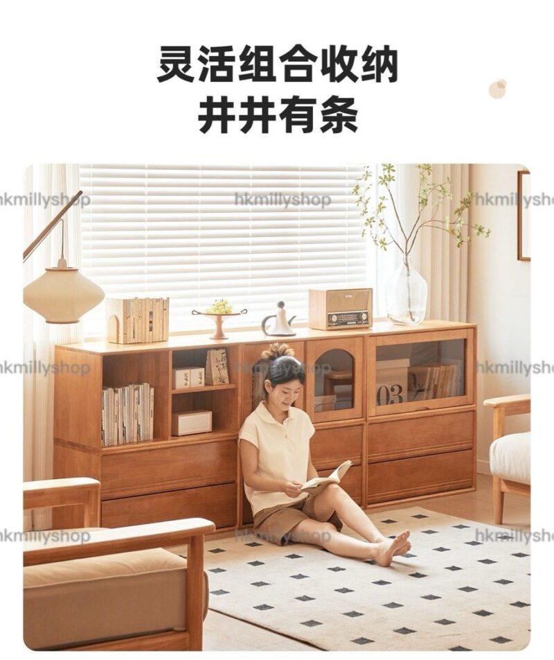 A&1726實木自由組合櫃 隨意拼接櫃子 疊放櫃 DIY櫃子 電視櫃 儲物櫃 - Image 6