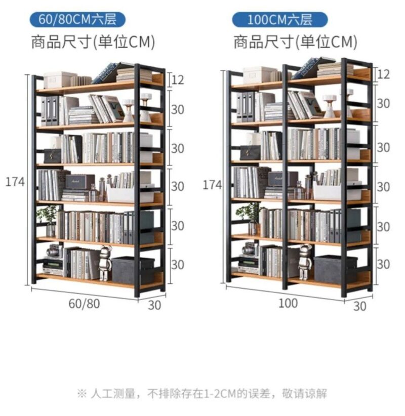 A&1844貨架 置物架 展示架 多用途架子 多層收納架 鋼架 書架 儲物架 雜物架 廚房置物架 書櫃 陳列架 陳列櫃 全新包送貨 - Image 10