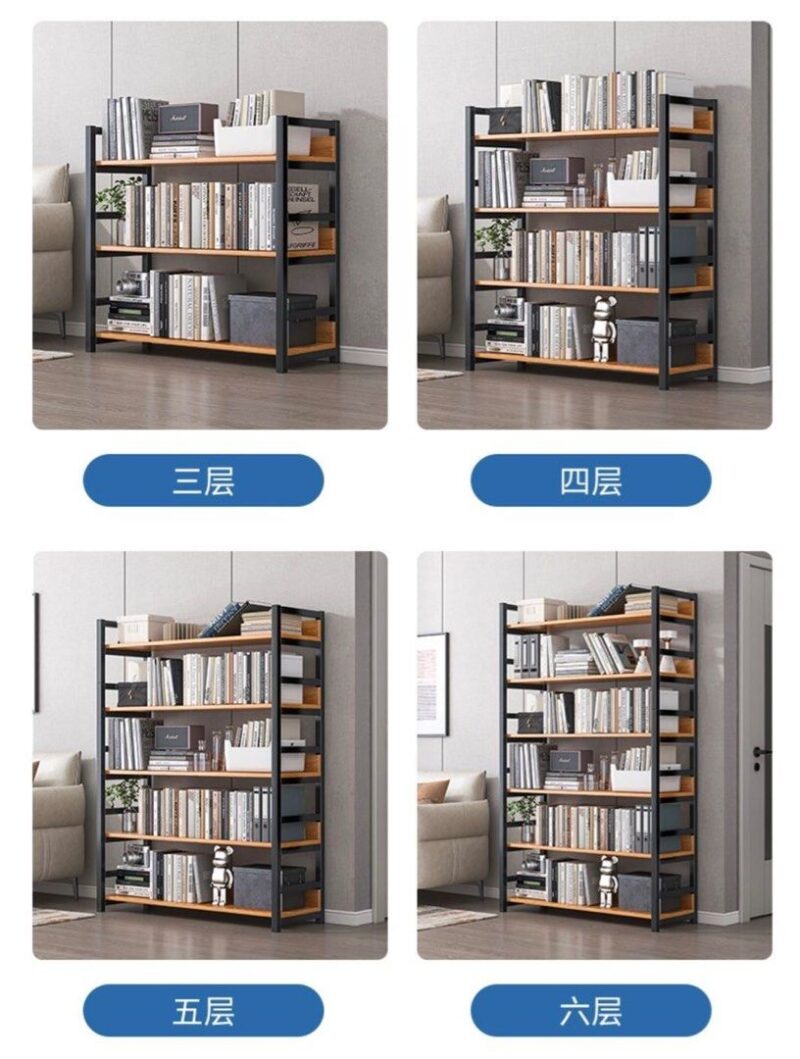 A&1844貨架 置物架 展示架 多用途架子 多層收納架 鋼架 書架 儲物架 雜物架 廚房置物架 書櫃 陳列架 陳列櫃 全新包送貨 - Image 3