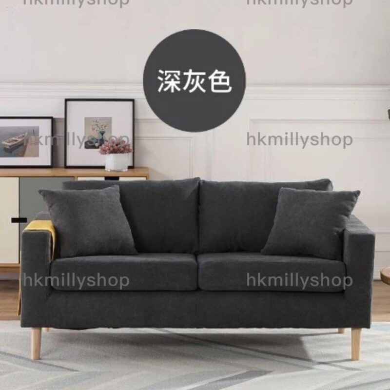 A&0879布藝梳化 北歐簡約小戶型沙發 服裝店門店梳化休息凳 - Image 4